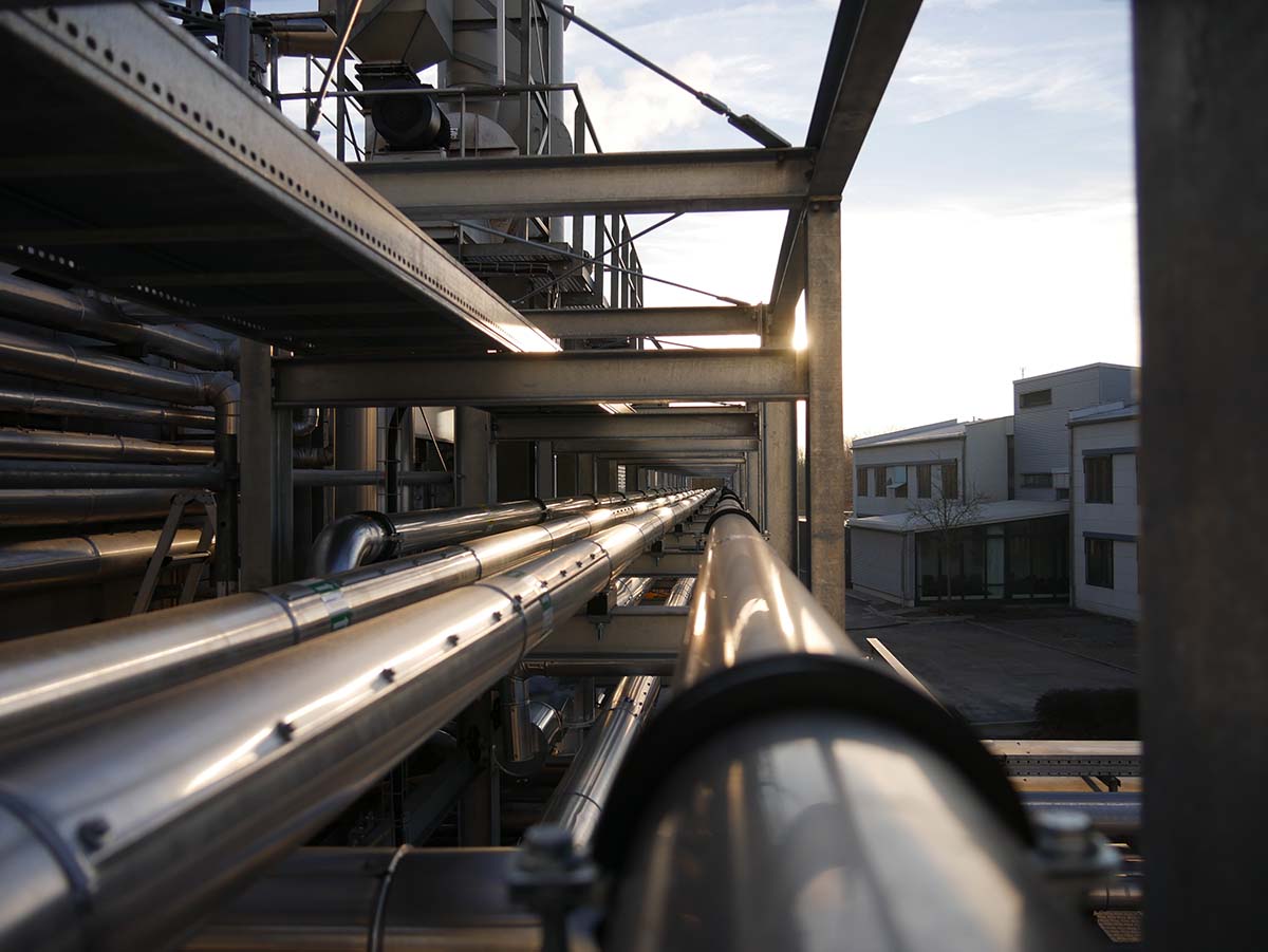 Prüfung von Gasleitungen in Industrieanlagen - Kolb SteamServ